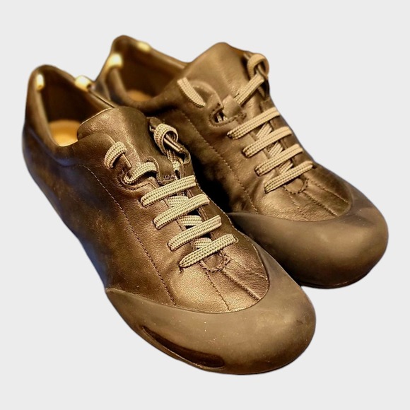 Camper black leather Alicante womens sneaker size 6.5 - Picture 8 of 8